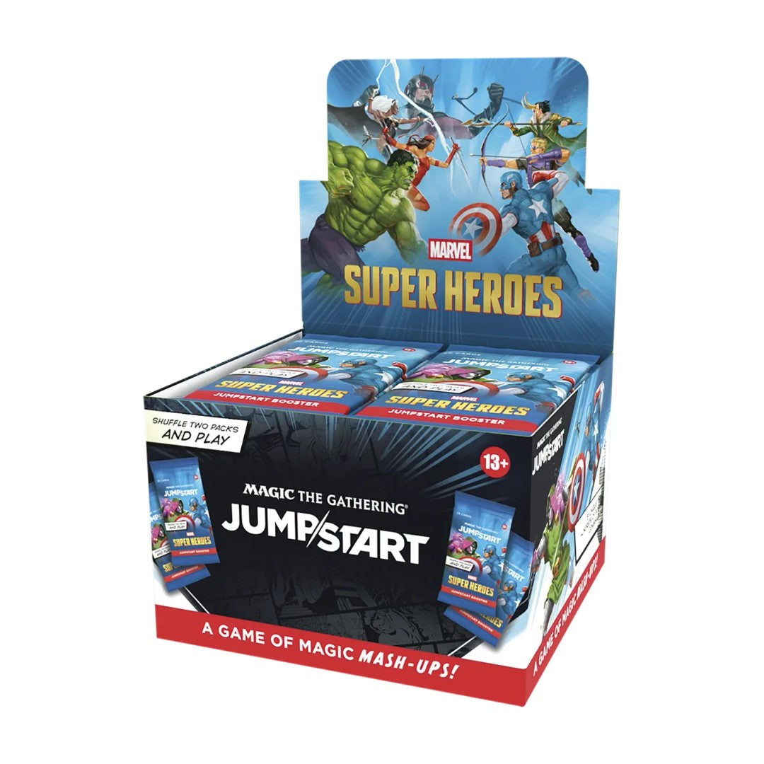 Magic: The Gathering Marvel Super Heroes Jumpstart Display Booster