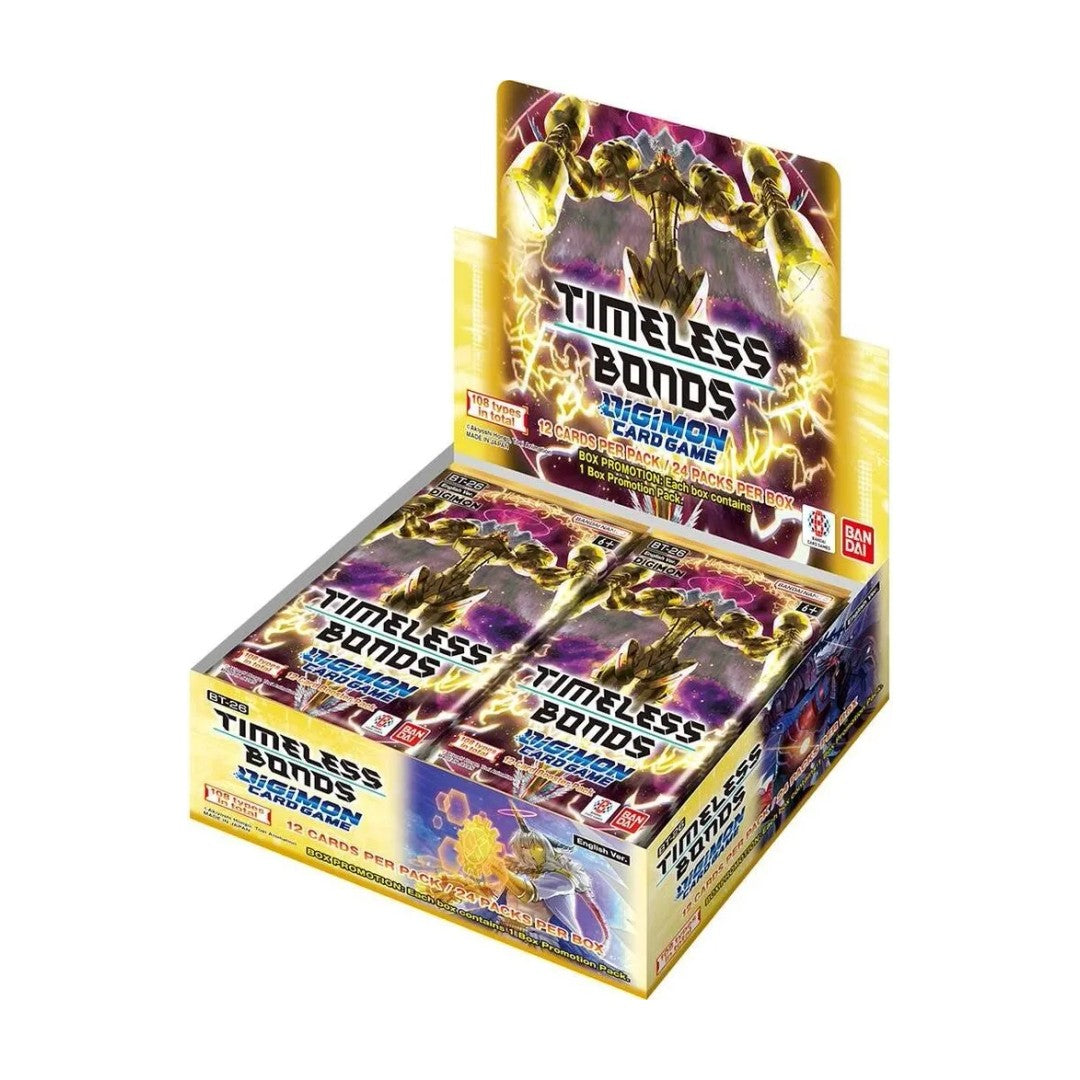 Digimon Card Game: BT-26 Timeless Bonds Booster Display