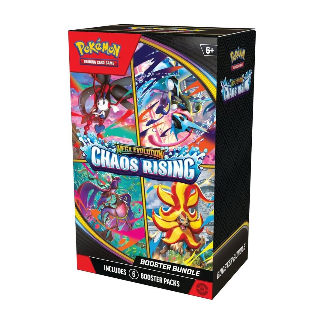 Pokémon TCG: Mega Evolution Chaos Rising Booster Bundle