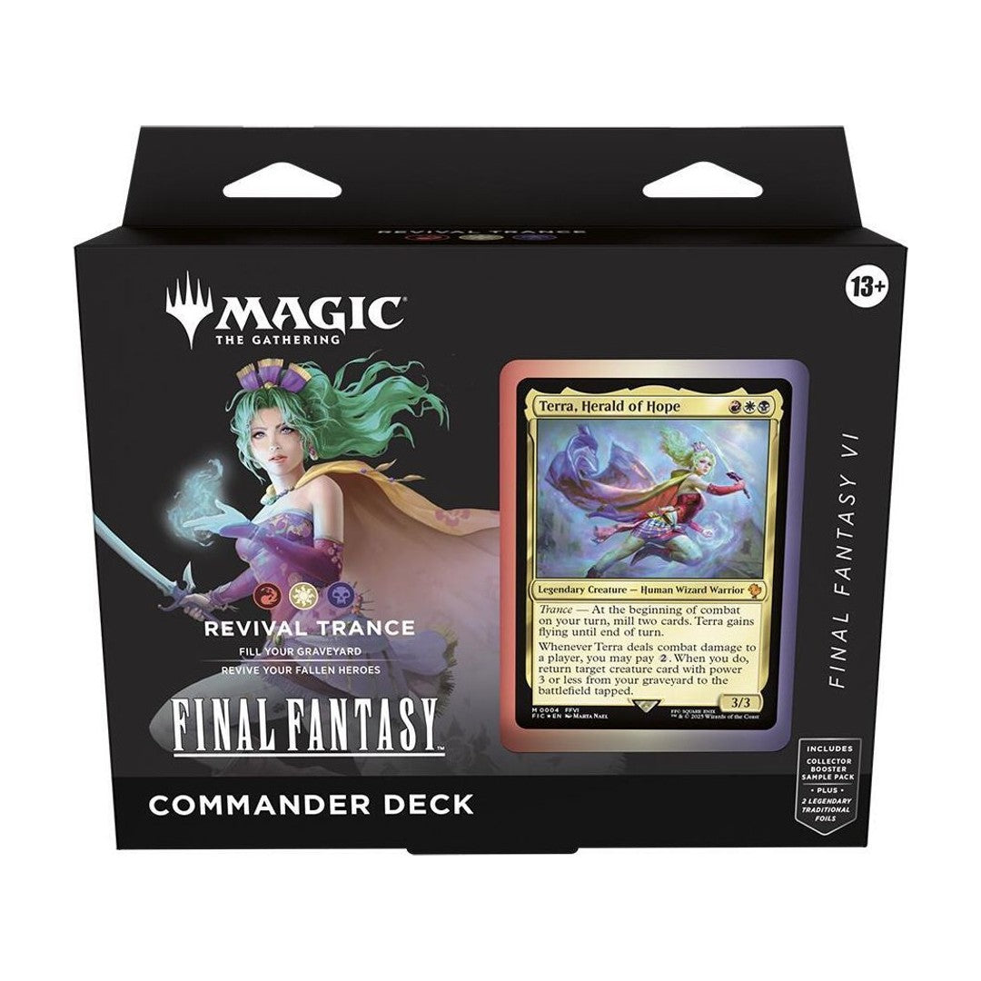 Magic: The Gathering Universes Beyond: Final Fantasy Commander Deck: Revival Trance
