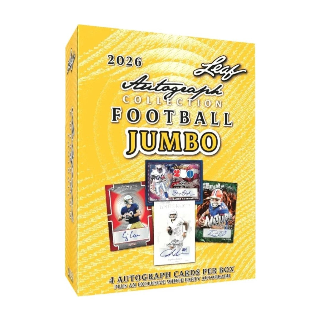 2026 Leaf Autograph Collection Football Jumbo Box