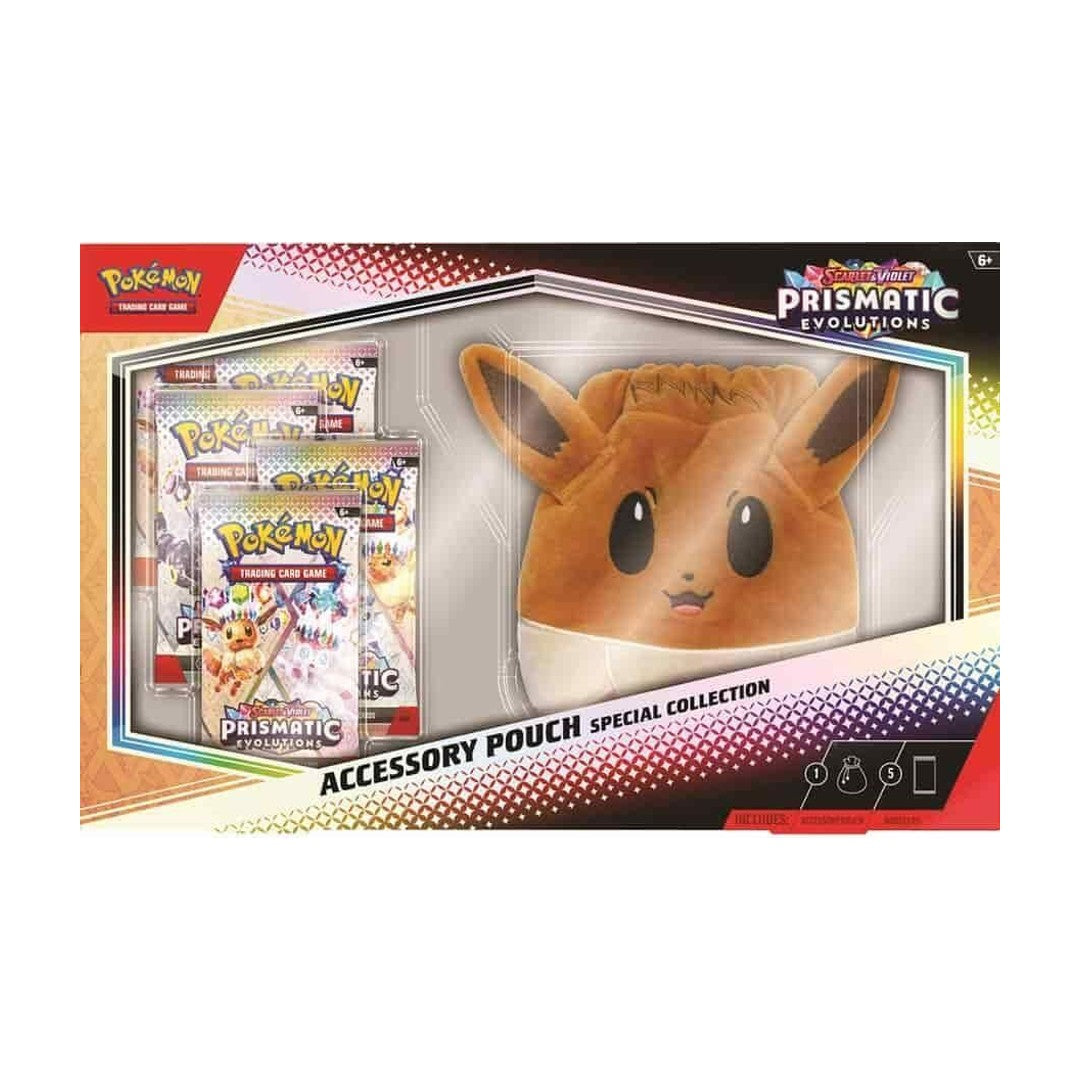 Pokémon TCG Prismatic Evolutions Accessory Pouch Special Collection