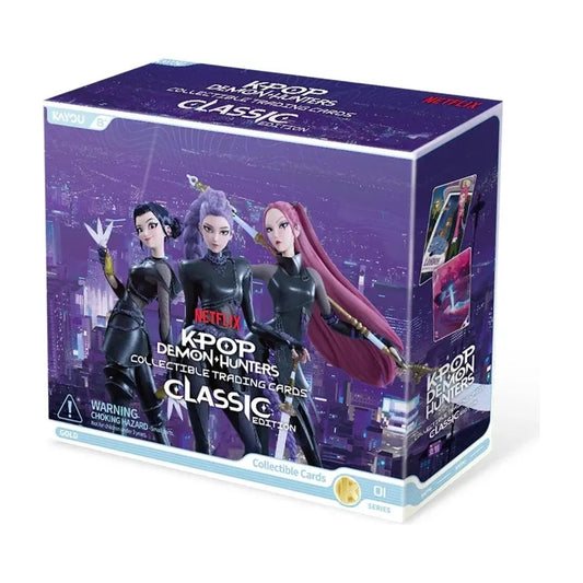 Kpop Demon Hunters World Tour Collectible Cards Classic Edition Booster Display
