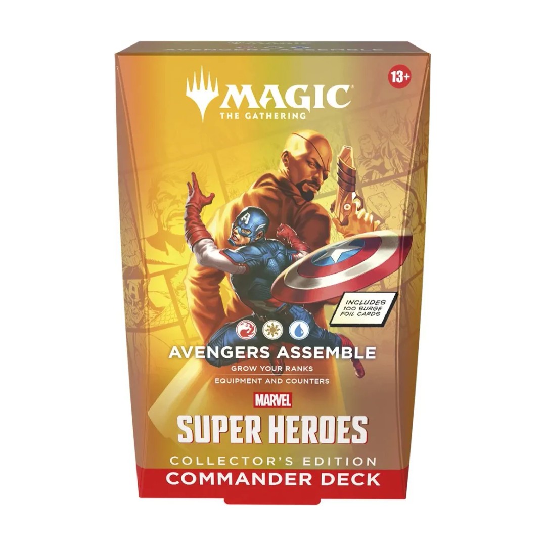 Magic: The Gathering Marvel Super Heroes Collector's Edition Commander Deck: Avengers Assemble