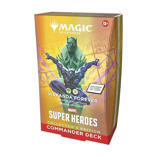 Magic: The Gathering Marvel Super Heroes Collector's Edition Commander Deck: Wakanda Forever