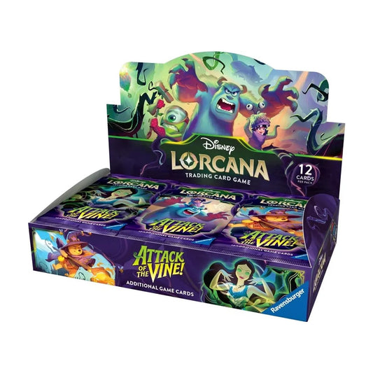 Disney Lorcana TCG: Attack of the Vine! Booster Display