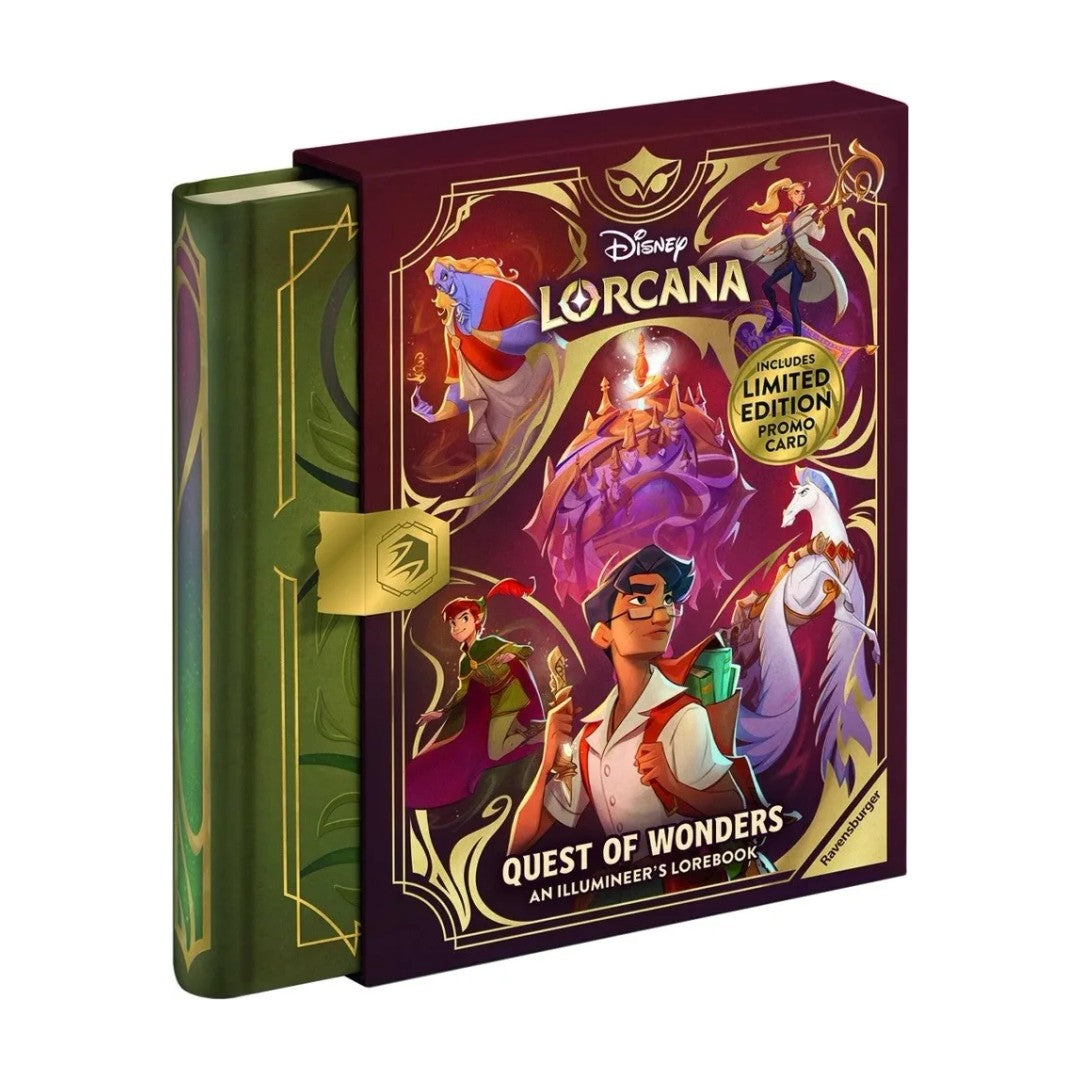 Disney Lorcana: Illumineer's Lorebook- Quest of Wonders