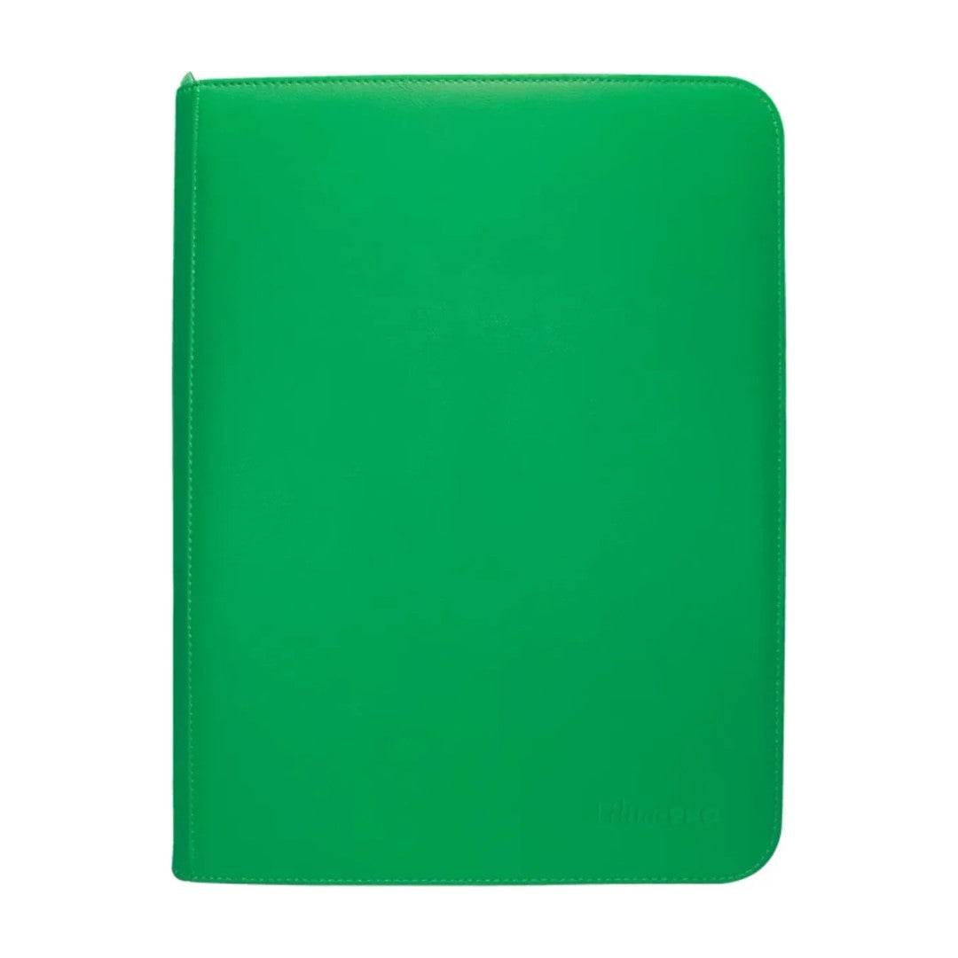 Ultra PRO Vivid 9-Pocket Zippered PRO-Binder: Green