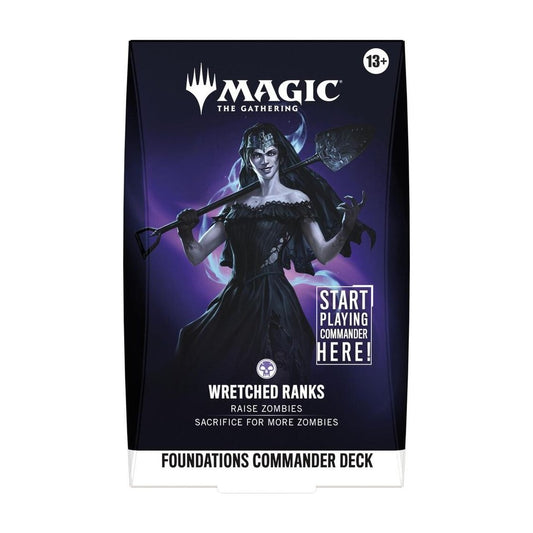 Magic: The Gathering Foundations Commander Deck - Wretched Ranks