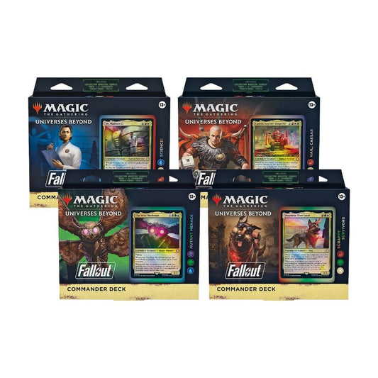 Magic: The Gathering Universes Beyond: Fallout Commander Deck Case