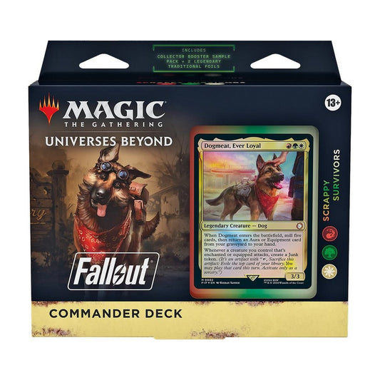 Magic: The Gathering Universes Beyond: Fallout - Scrappy Survivors Commander Deck