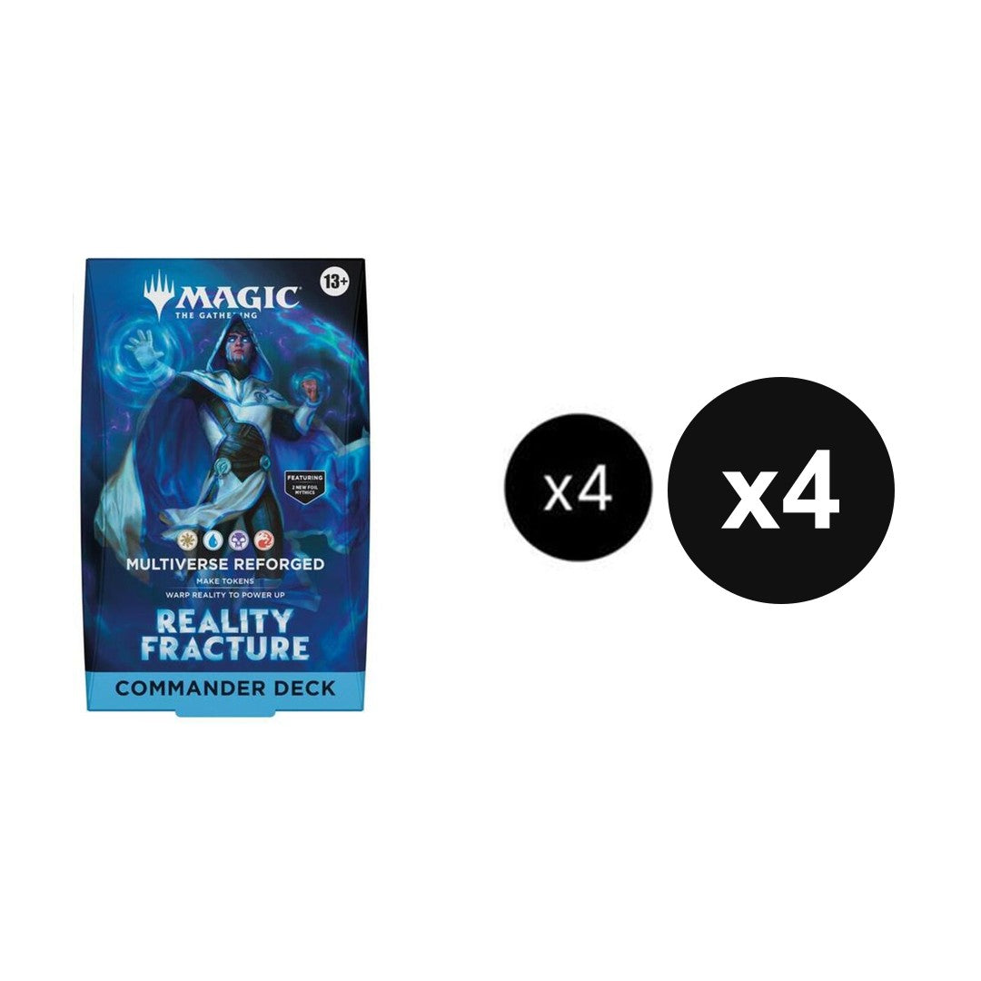Magic: The Gathering Reality Fracture Commander Deck - Multiverse Reforged Case
