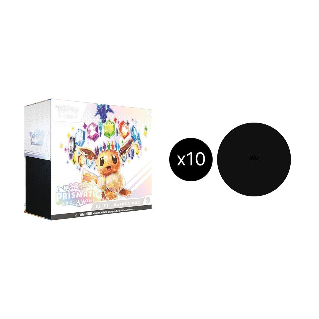 Pokémon TCG Prismatic Evolutions Elite Trainer Box Case