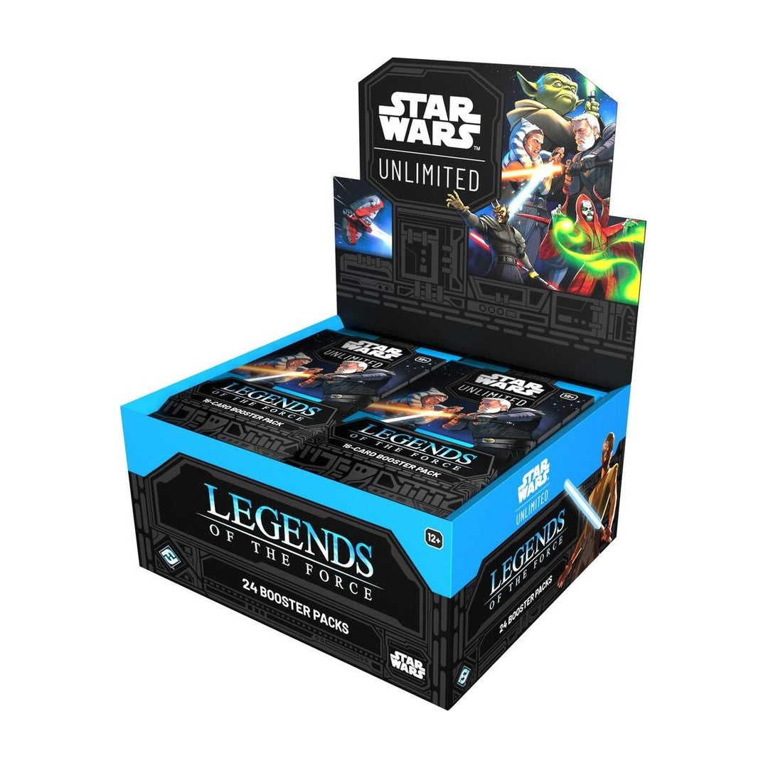 Star Wars: Unlimited - Legends of the Force Booster Display