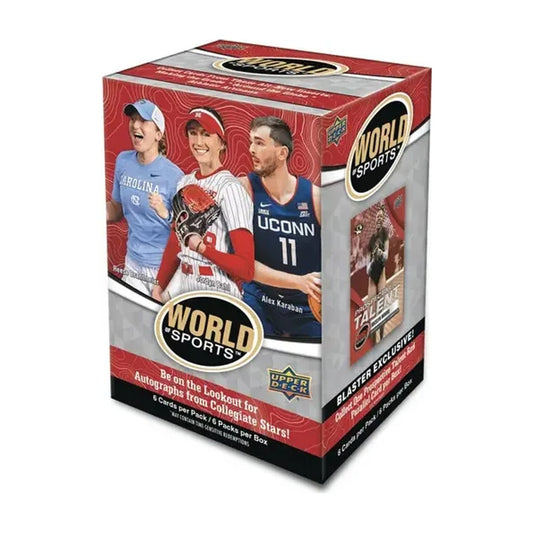 2025 Upper Deck World of Sports Volume 1 Blaster Box