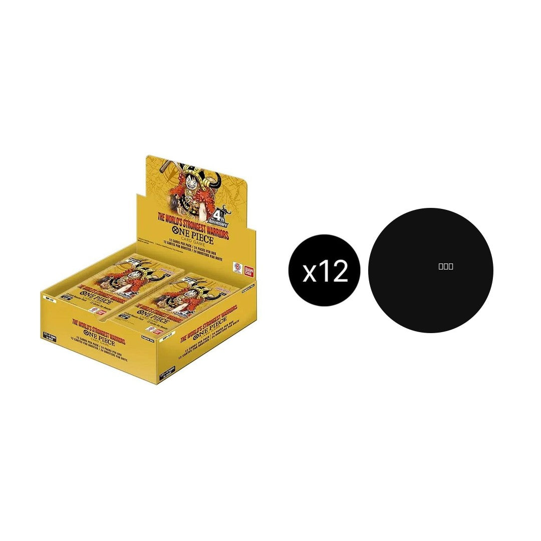 One Piece Card Game The World's Strongest Warriors Booster Box Case