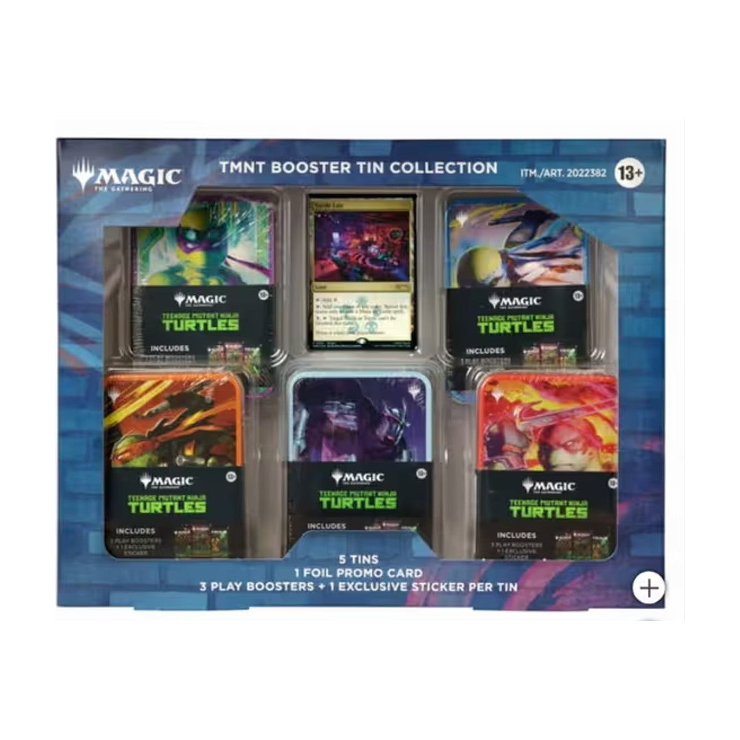 Magic: The Gathering Teenage Mutant Ninja Turtles Universes Beyond Tin Booster Collection