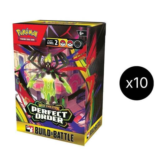 Pokémon TCG Perfect Order Build & Battle Box Display