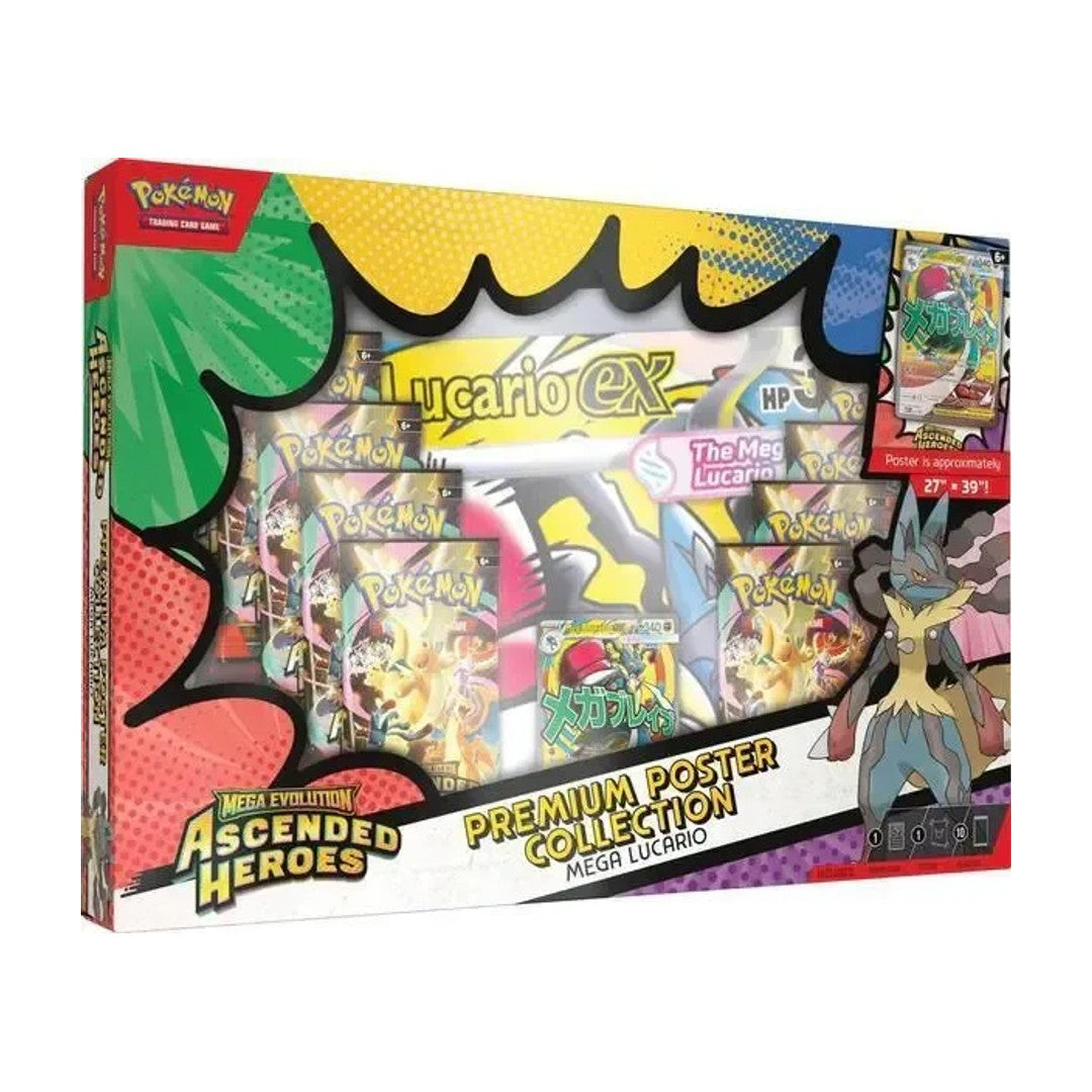 Pokémon TCG Premium Poster Collection: Mega Lucario
