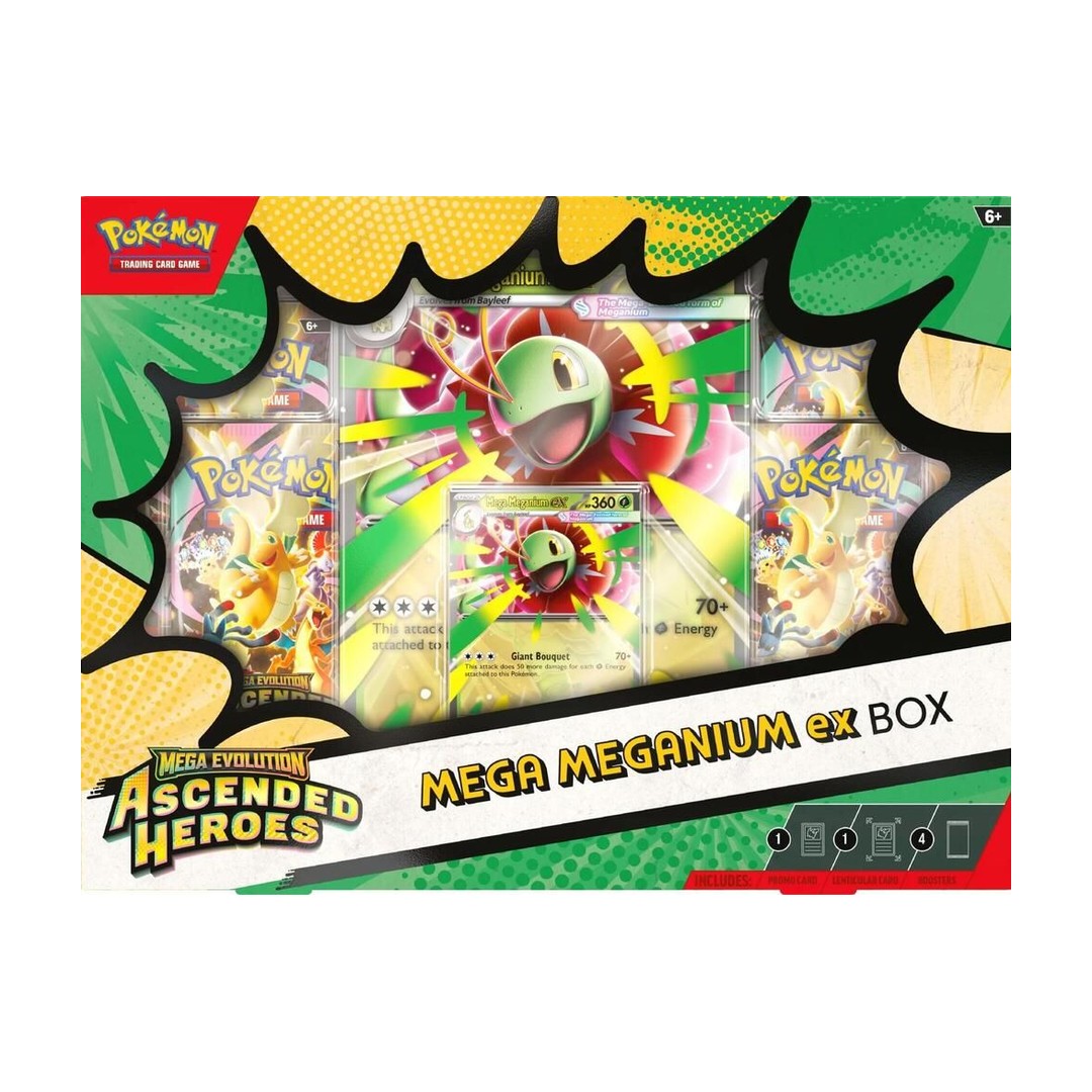 Pokémon TCG Ascended Heroes Mega Meganium ex Box