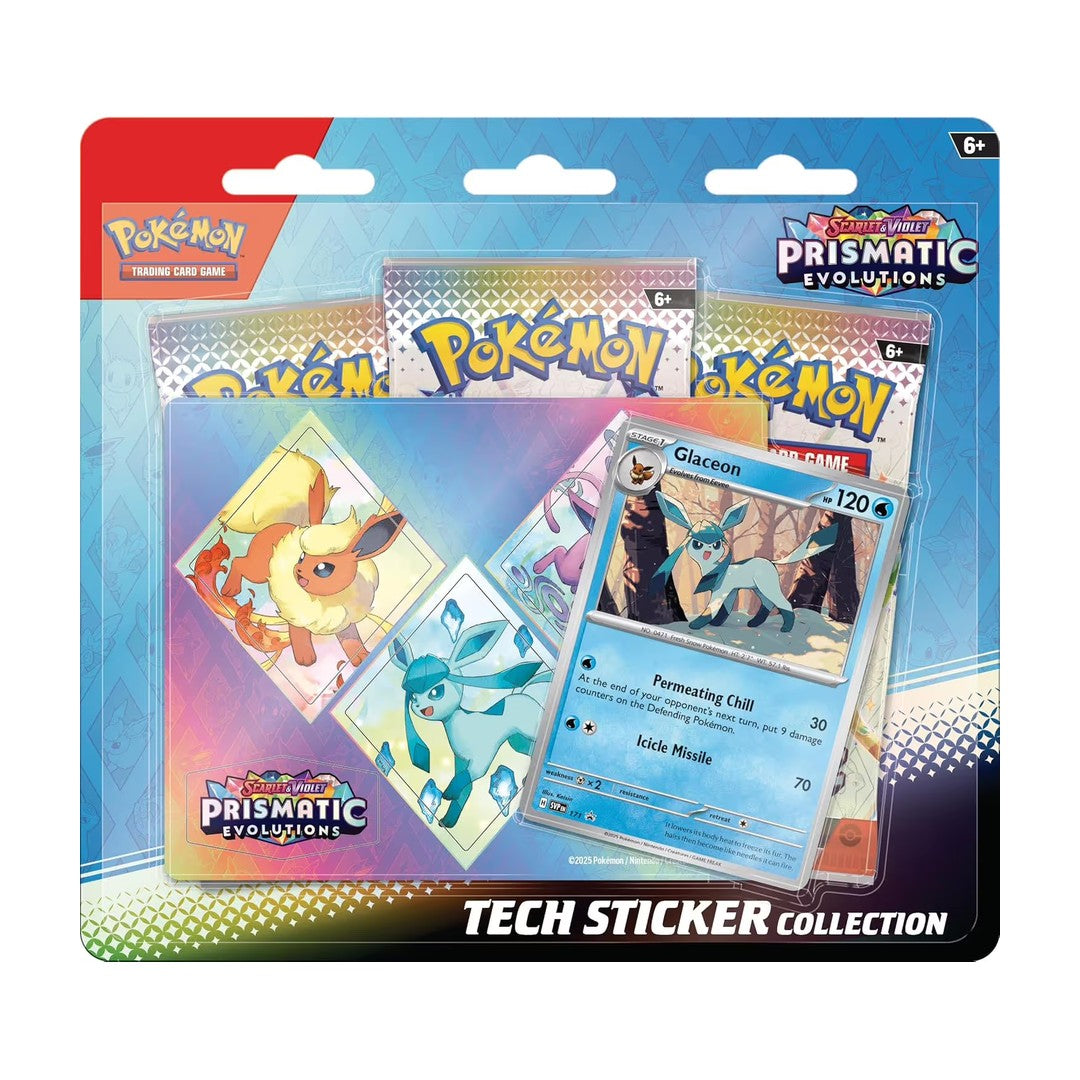 Pokémon TCG Prismatic Evolutions Tech Sticker Collection [Glaceon]