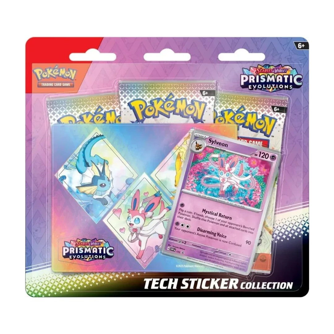 Pokémon TCG Prismatic Evolutions Tech Sticker Collection [Sylveon]